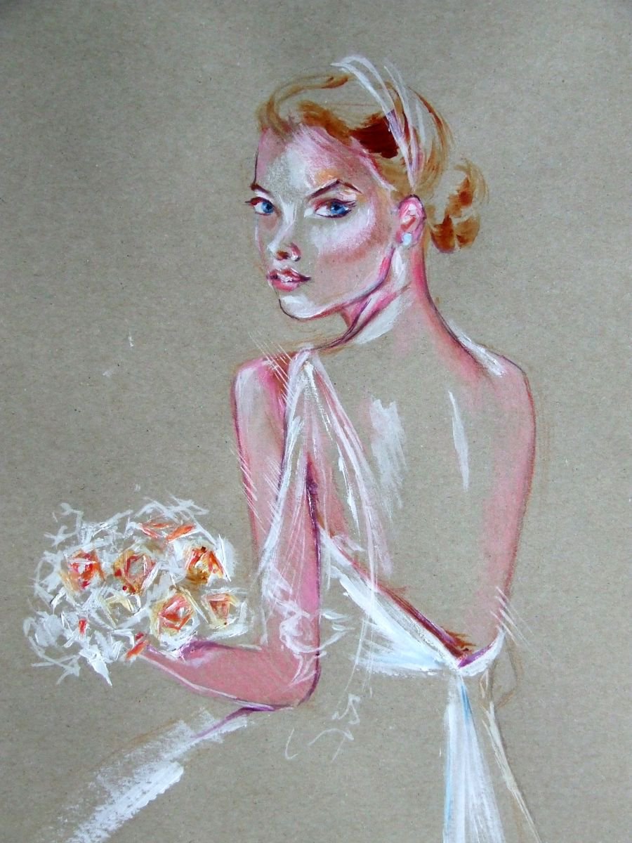 Portrait of a Bride by Anna Sidi-Yacoub