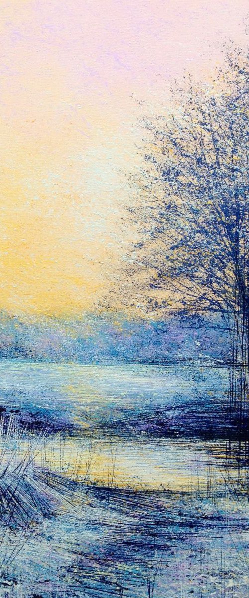 Frosty Morning On The River by Marc Todd