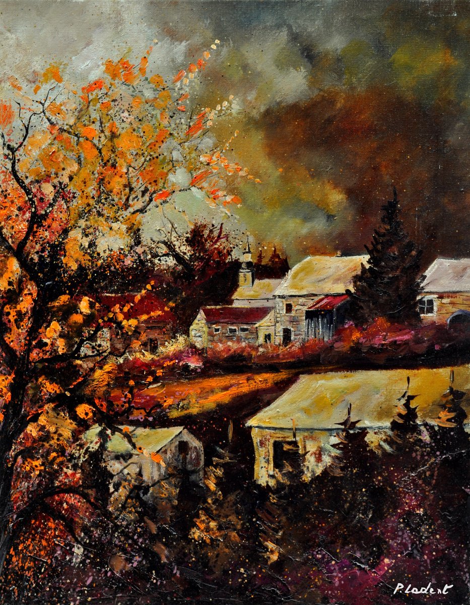 A little village in my countryside by Pol Henry Ledent
