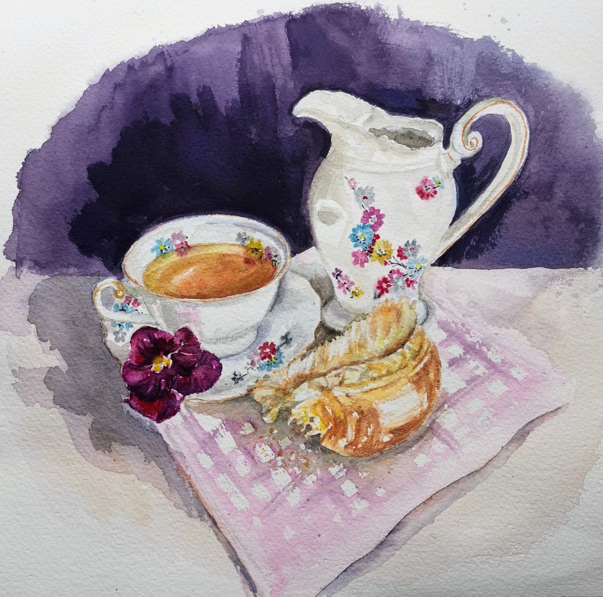 Tea time by Elina Venkova