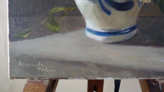 Roses in a vase
