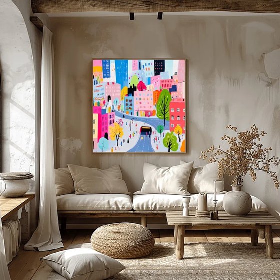 Golden Autumn Over Smolenskaya