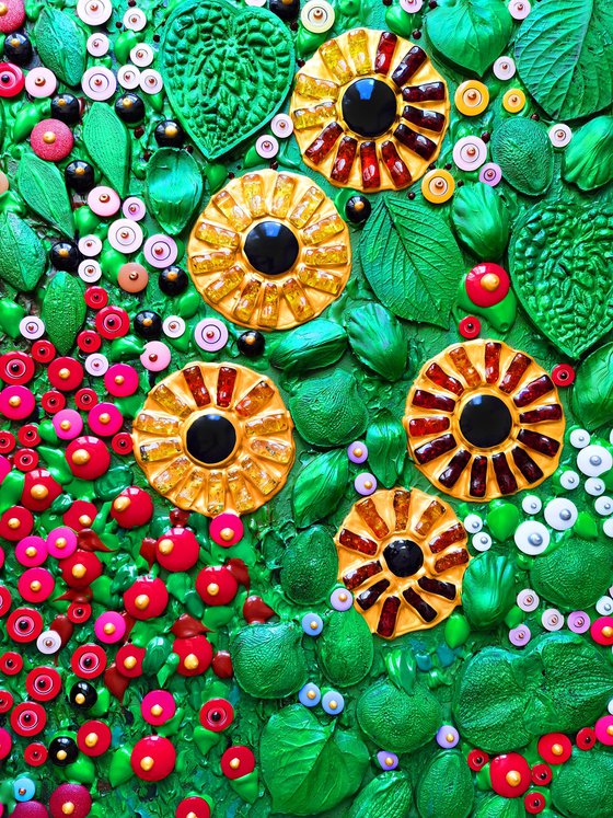 COLORFUL SUMMER GARDEN