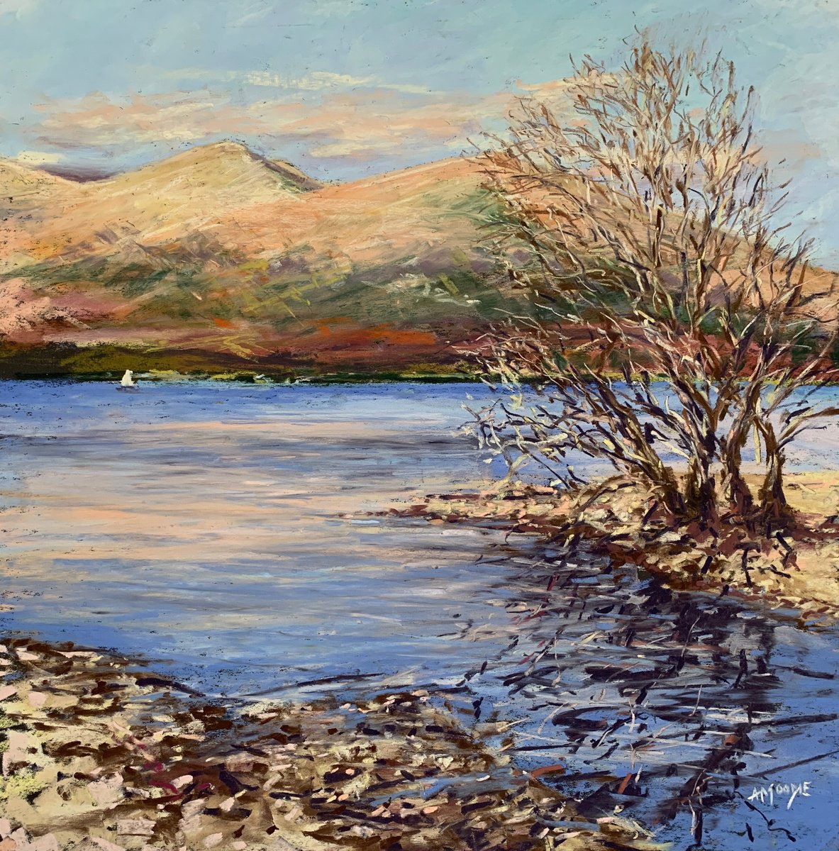 Loch Lomond and Beinn Dubh by Andrew Moodie