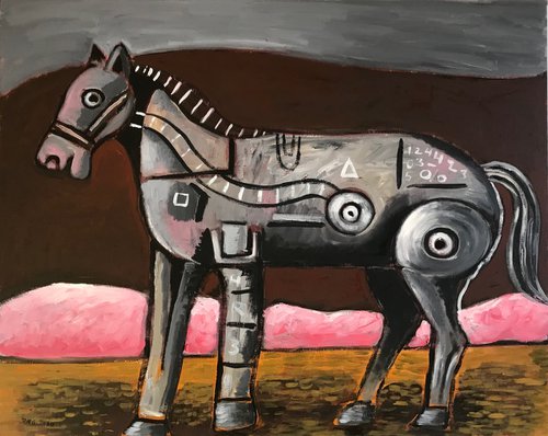 The Lonely Horse" by Roberto Munguia Garcia