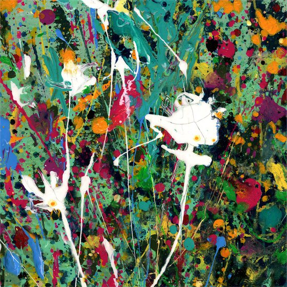 Floral Dream 3 - Floral art by Kathy Morton Stanion