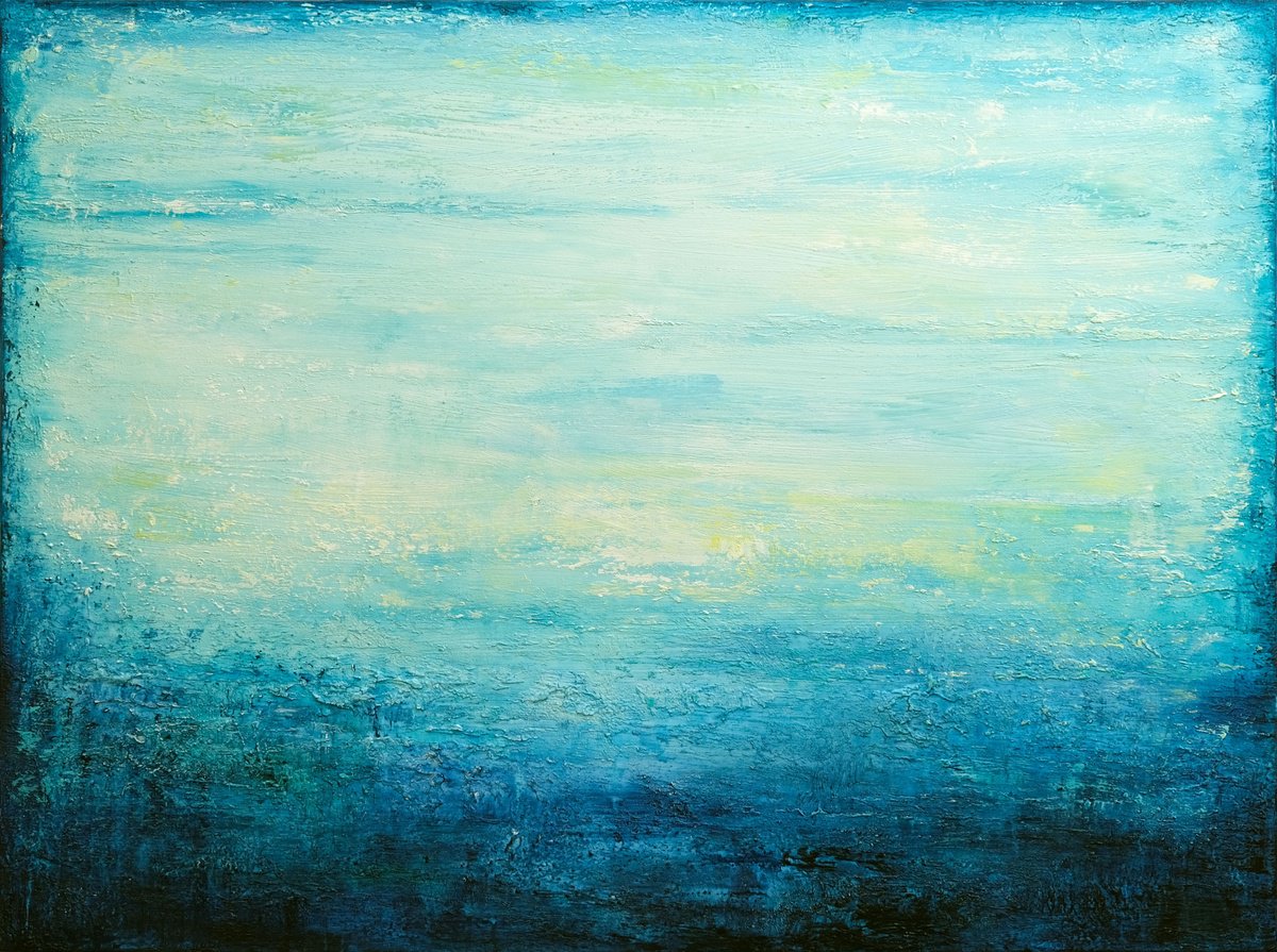 Turquoise Sea by Behshad Arjomandi