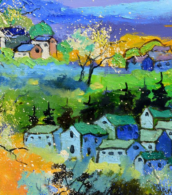 Full spring in my countryside   -7723