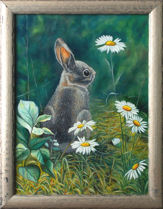 SMALL HARE (Small hare with big ears) by Vera Melnyk