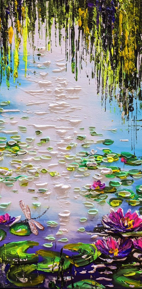 Water lilies by Evelina Vine