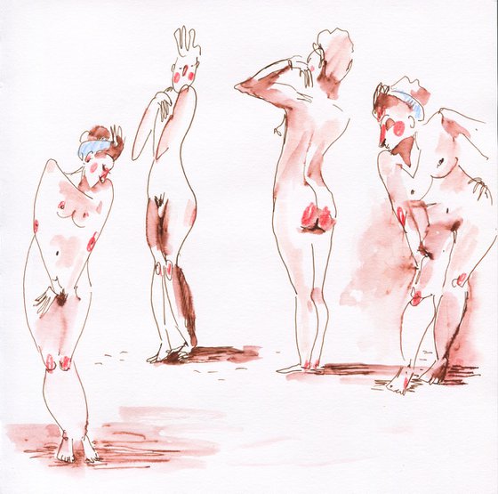 Nude set of 3