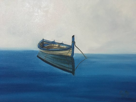 Little Boat on the Sea