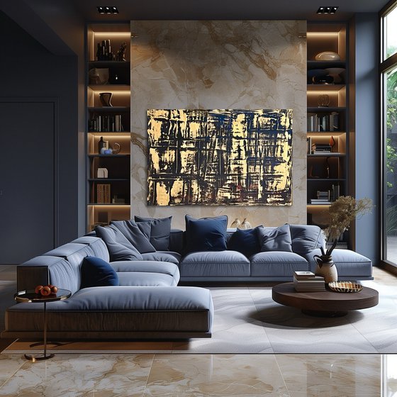 Gold Leaf 120x80x2