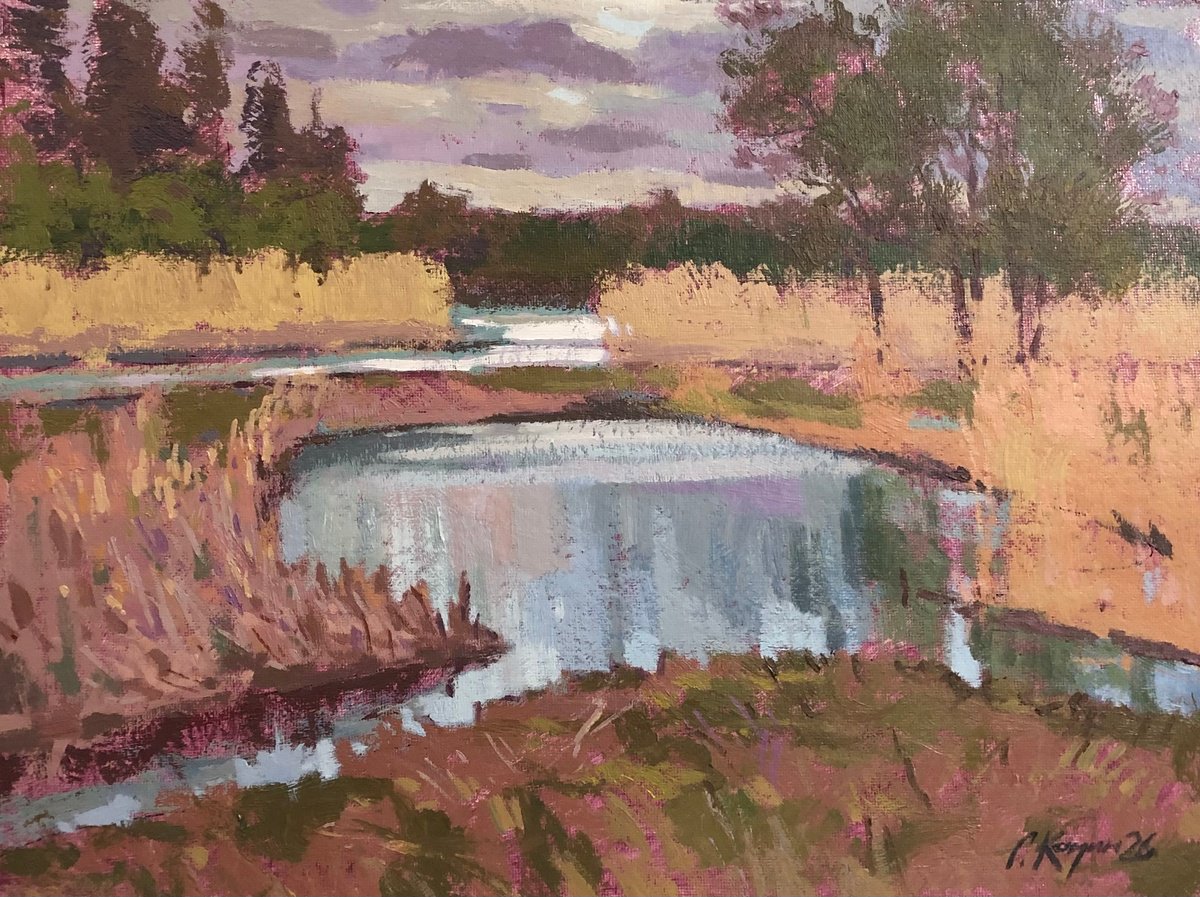 Spring Day By Sergey Kachin, 31 X 23, Artwork For Sale On Artfinder