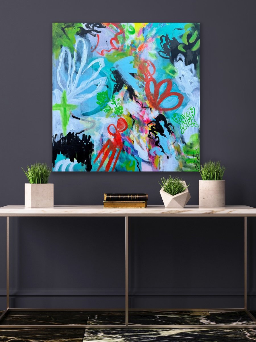 Remembering Balance 15 By Veronica Vilsan, 31 X 31, Artwork For Sale On Artfinder
