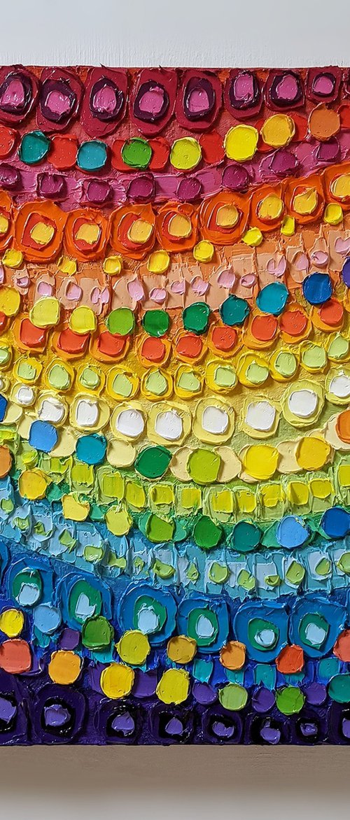 Rainbow waves by Paige Castile