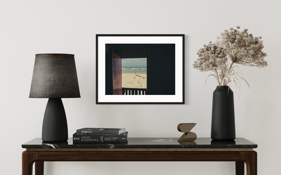 A GLIMPSE OF BEACH