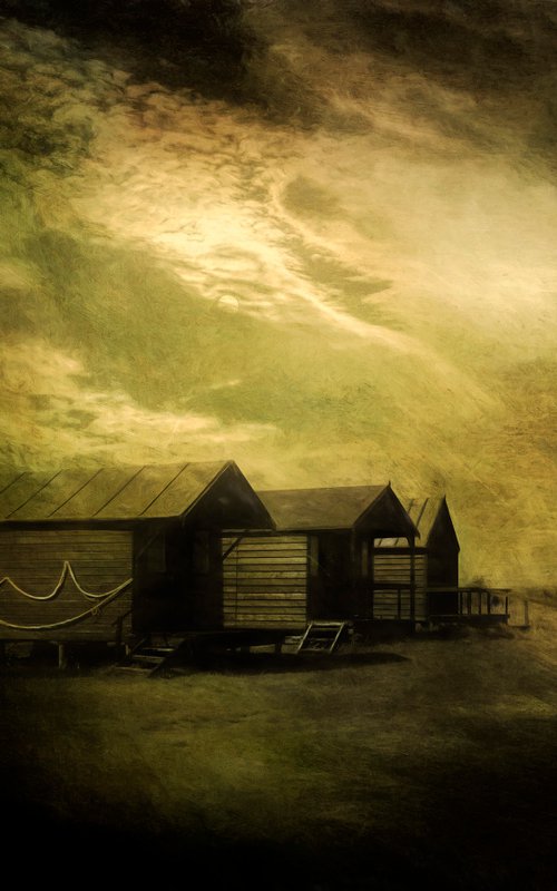 Wooden Huts by Martin  Fry