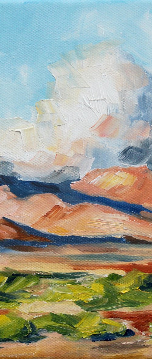 "Song of the Desert" - Landscape - Mountains by Katrina Case