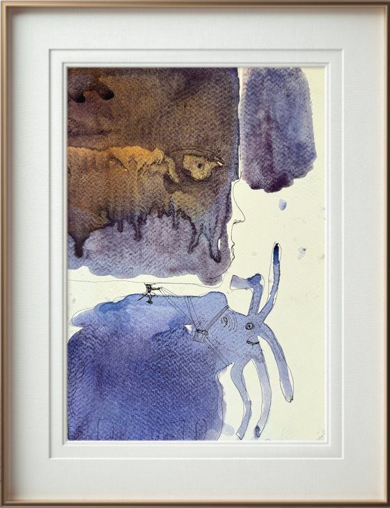 Majestic Purple Abstract