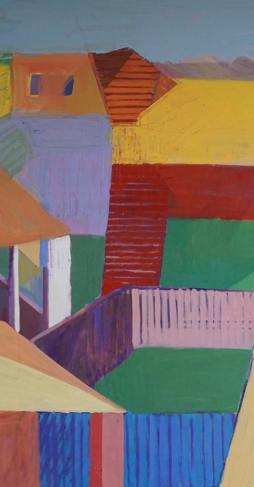 Houses and Fences by Patty Rodgers