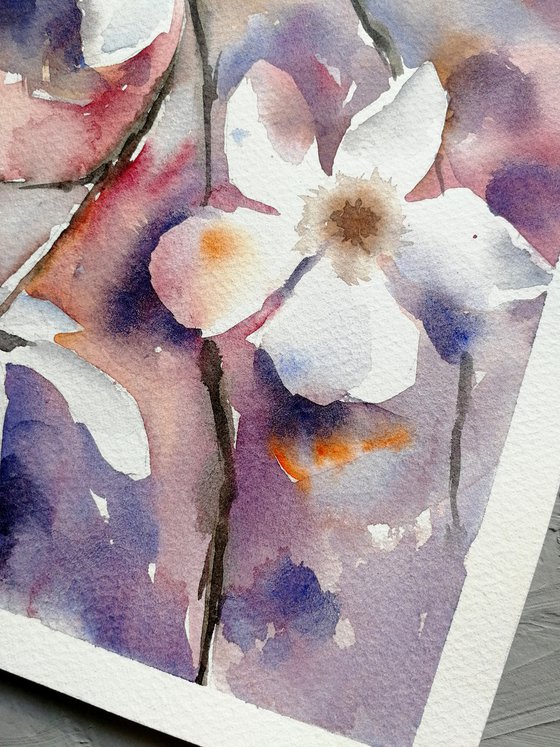 Magnolia painting