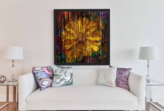 Yellow Cosmos Flower