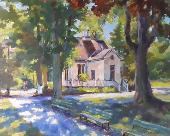 Early autumn, Public Gardens (16x20")