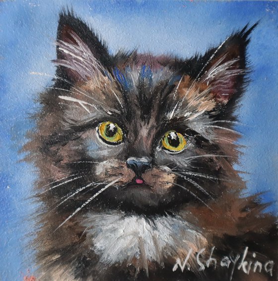 Little Cat Painting