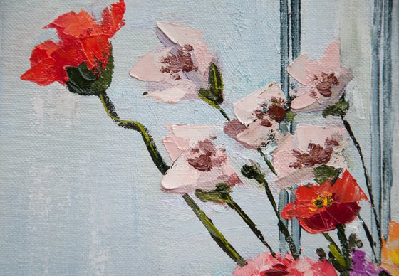 Bouquet of flowers.