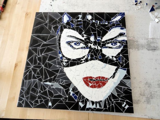 Cat Woman! (Tile Fragments)