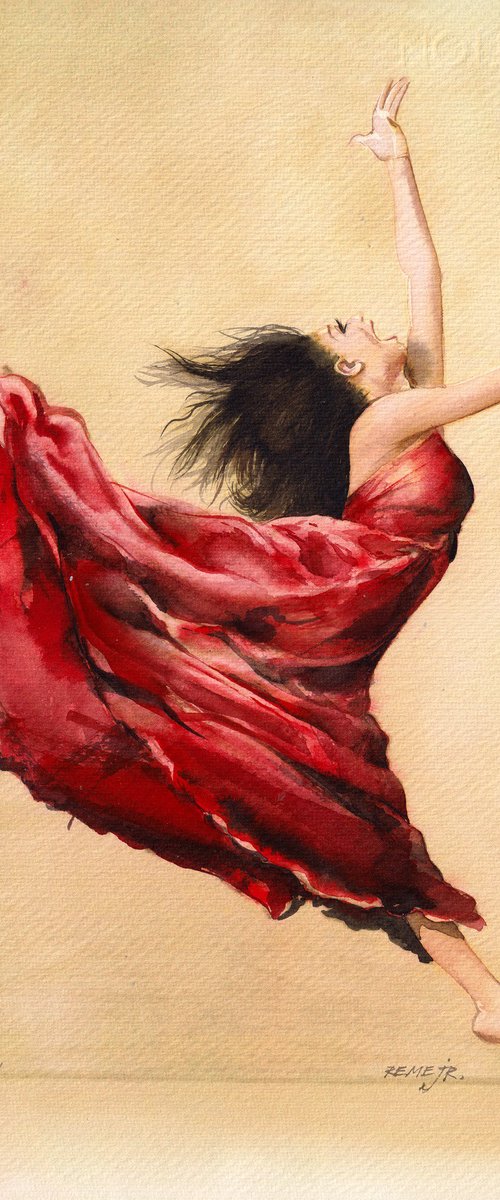 Ballet Dancer DVIII by REME Jr.