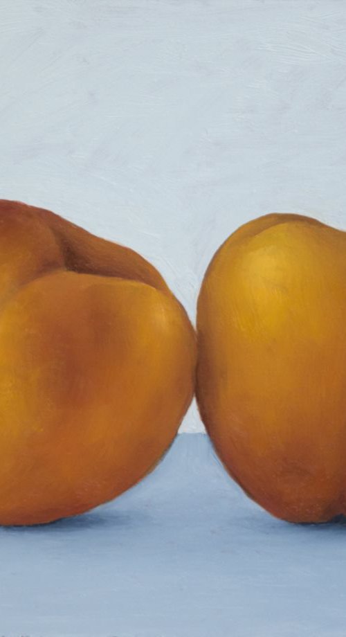 Still life Peaches by Damien Venditti