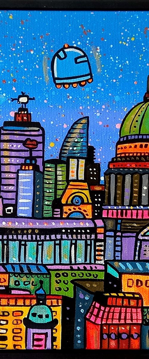 Futuristic St. Paul's by Maria Luisa  Azzini