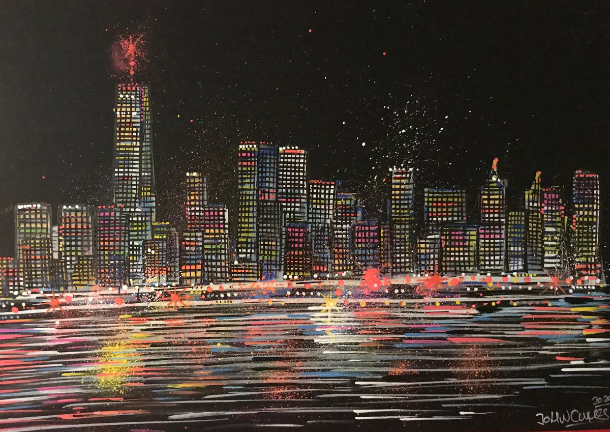 New York City Skyline by John Curtis