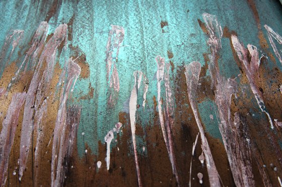 Moorland Pond with Flowers