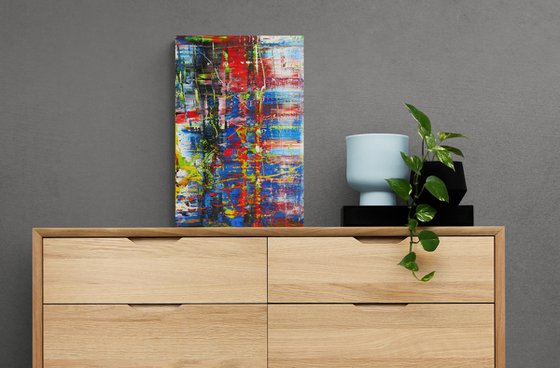 45x30 cm Small Abstract Painting Original Oil Painting Canvas Art