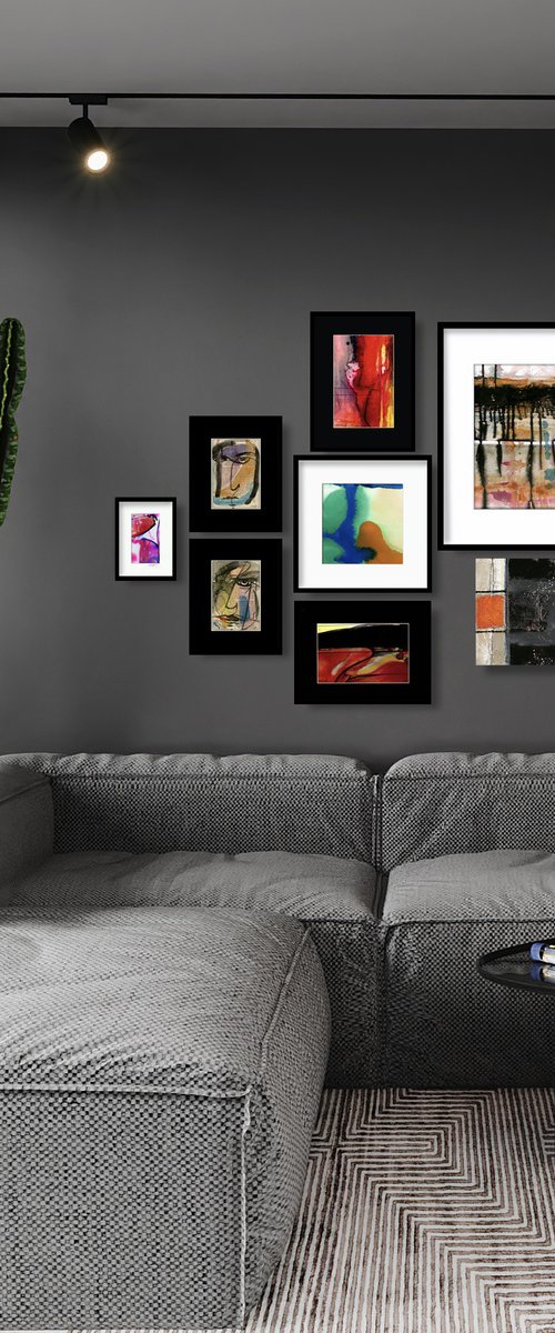 Eclectic Gallery Wall Col. 1 by Kathy Morton Stanion