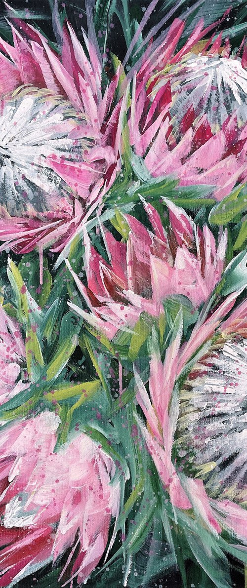 We Are All For Love - King Proteas by HSIN LIN