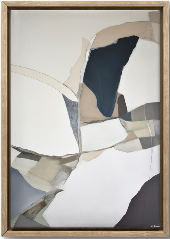 Muted Motion #2 pastel abstraction