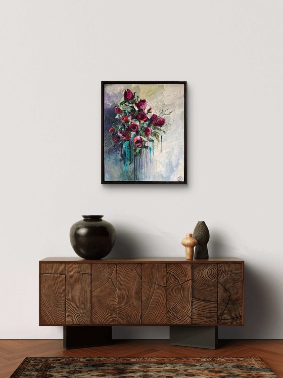 Flowing Roses II – Rose Bouquet