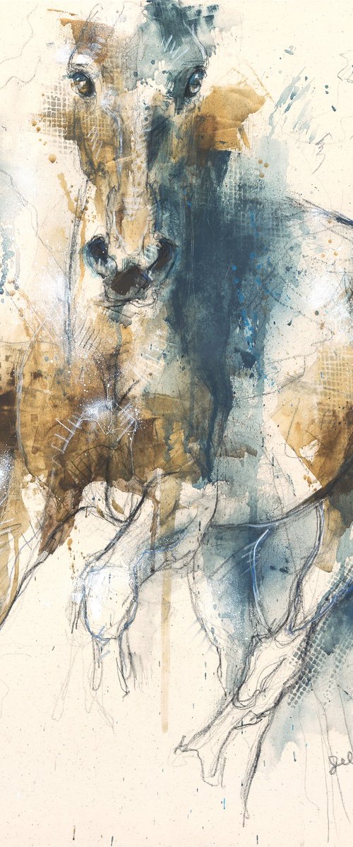 Equine Nude 143t (In Exhibition) by Benedicte Gele