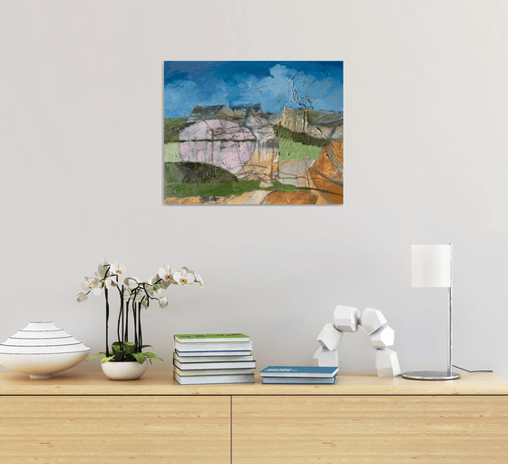 Ruins/Blossom Tree