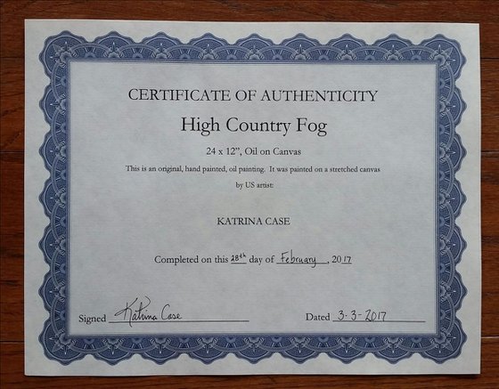 High Country Fog