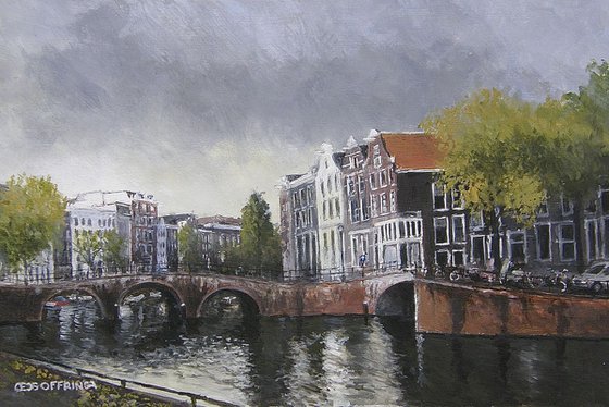 A famous piece of Amsterdam