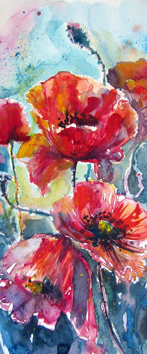Poppies by Kovács Anna Brigitta