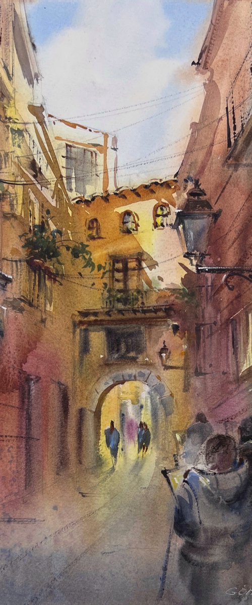 Spanish Afterglow by Eugenia Gorbacheva