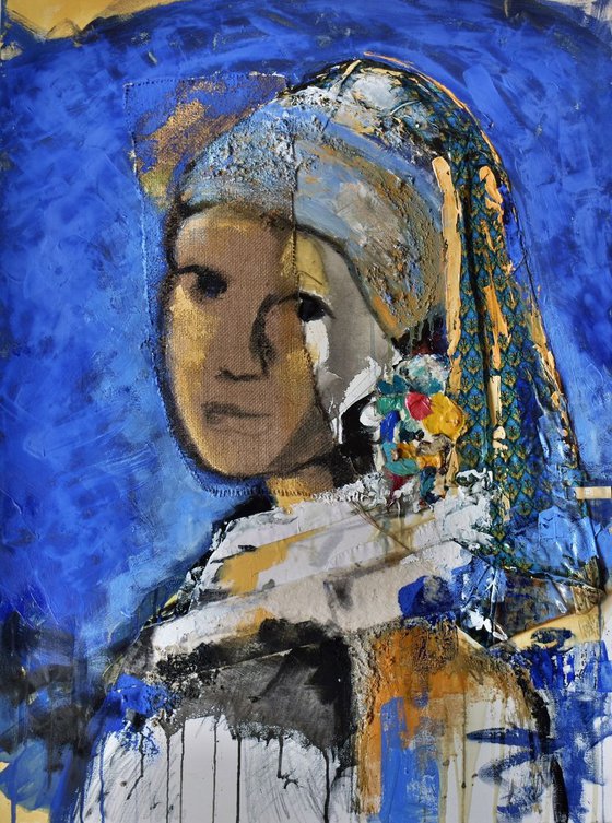 Girl With Color Earring