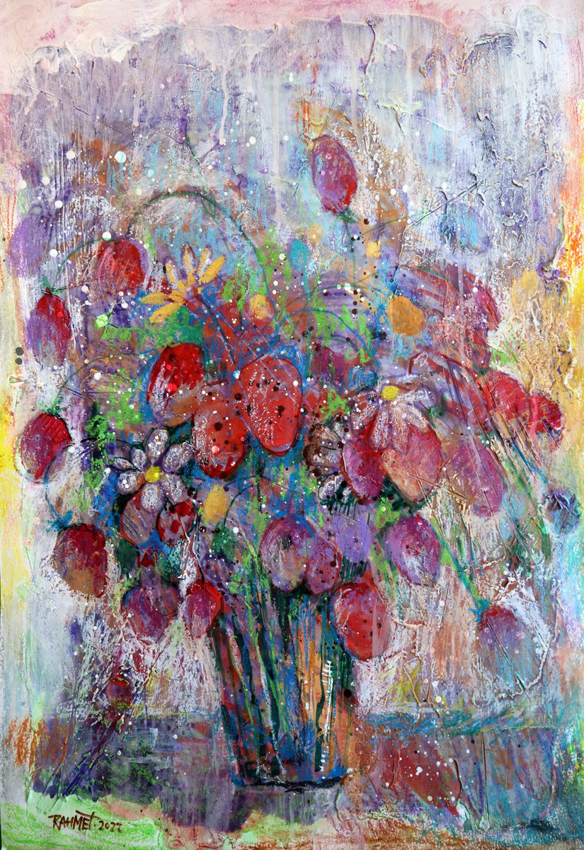 Fantasy with Flowers 44. by Rakhmet Redzhepov
