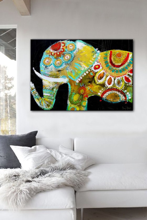 Elephas Maximus - The Great Indian Elephant